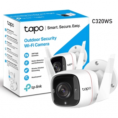 Cámara IP Cloud TP-Link Tapo C320WS SD WiFi Exterior